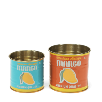 Aufbewahrung Mini Dosen-Set Mango