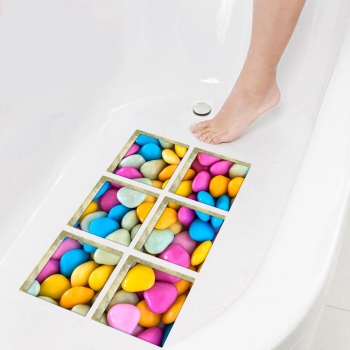 Preview: Dusch- Wannen- Aufkleber Color Candy