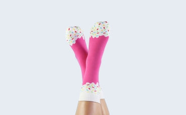 Icepop Socks Erdbeere