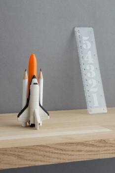 Space Stationery Suck UK Bleistifte Lineal Kugelschreiber Radiergummi Raumschiff 