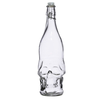 Wasserflasche Totenkopf