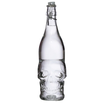Wasserflasche Totenkopf