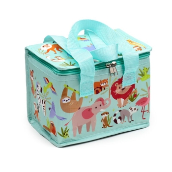 Isolierte Snacktasche Zooniverse - Zootiere