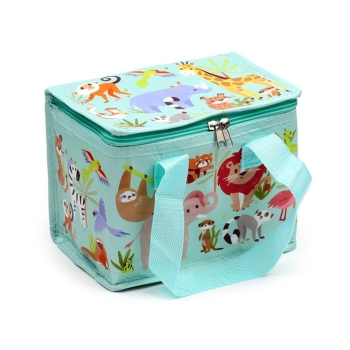 Isolierte Snacktasche Zooniverse - Zootiere