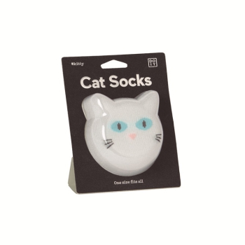 Cat Socks Weiß