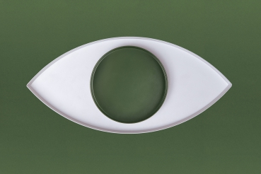 Schale The Eye Weiß & Grün