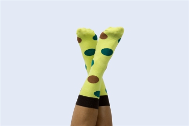 Frucht Socken Avocado