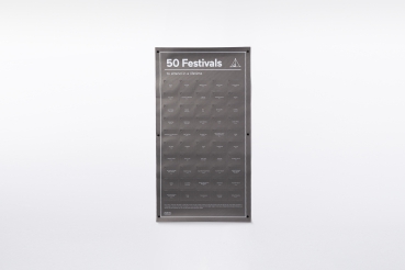 Preview: Interaktives Poster - 50 Festivals to attend in a lifetime