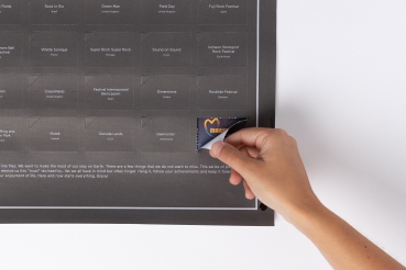 Preview: Interaktives Poster - 50 Festivals to attend in a lifetime