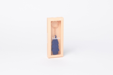 Schlüsselanhänger Tassels Dunkelblau