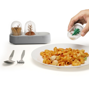 Preview: Salz-, Pfefferstreuer & Zahnstocherhalter Forest