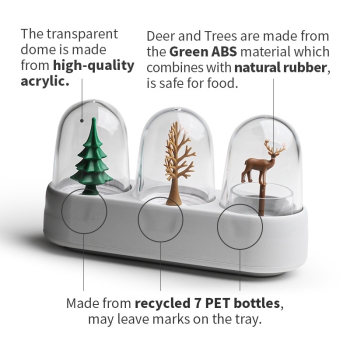 Preview: Salz-, Pfefferstreuer & Zahnstocherhalter Forest