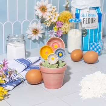 Messlöffel Flower im Topf