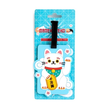 Gepäckanhänger Maneki Neko Glückskatze