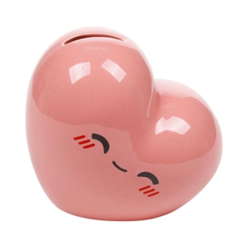 Preview: Spardose Herz Pink