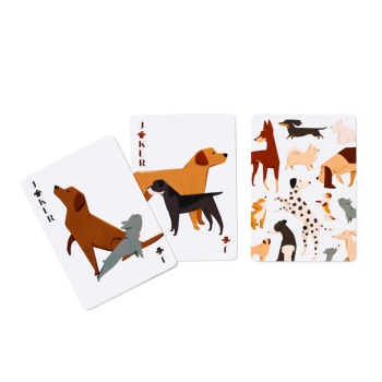 Spielkarten Barks Hund