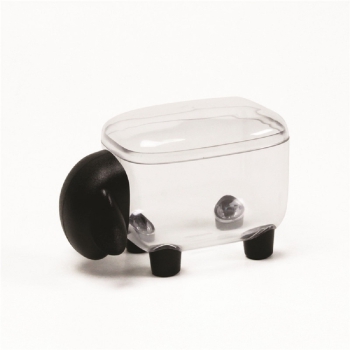 Behälter Schaf Schwarz-Transparent