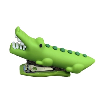 Figurativer Mini-Hefter Krokodil