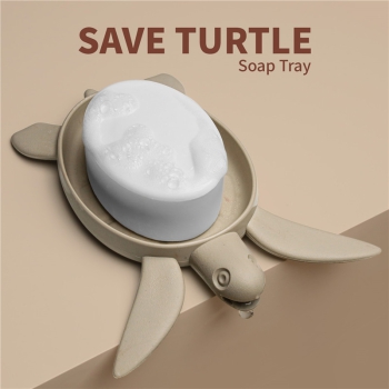 Save Turtle Seifenablage Braun