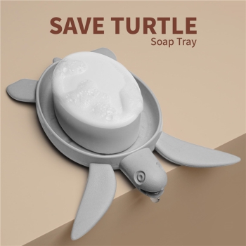 Save Turtle Seifenablage Grau