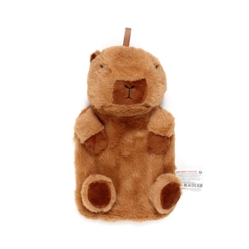 Wärmflasche mit Capybara Bezug
