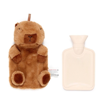 Wärmflasche mit Capybara Bezug