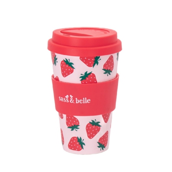 Coffee-to-go Becher Erdbeere