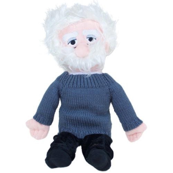 Plüsch Puppe Albert Einstein