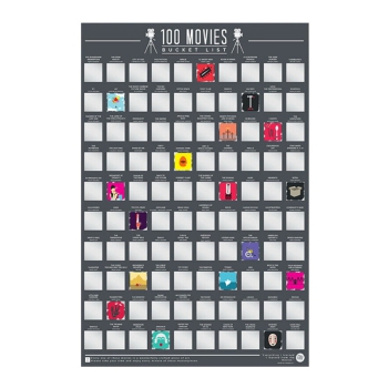 Poster 100 Movies Bucket List