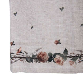 Preview: Kochschürze Hase & Rosen Pink