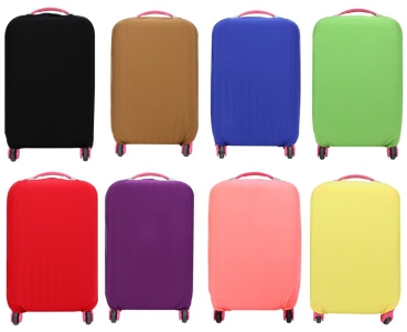 Farbiger Kofferbezug