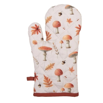 Ofenhandschuh Herbstpilze