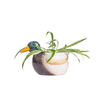 Preview: Mini Blumentopf Ente