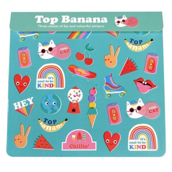 Sticker Set Top Banana