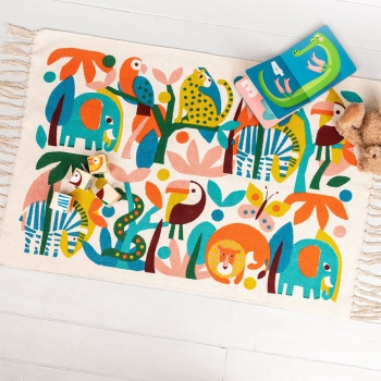 Bedruckter Teppich Wild Wonders