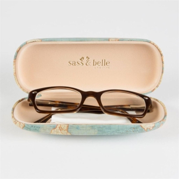 Preview: Brillenetui Vintage Map