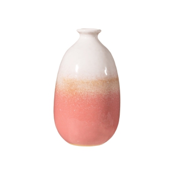 Mini Vase Dip Glazed Pink