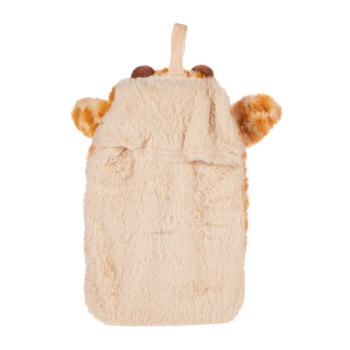 Wärmflasche mit Giraffe Bezug