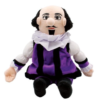 Plüsch Puppe William Shakespeare