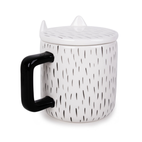 Becher mit Deckel - Fuchs
