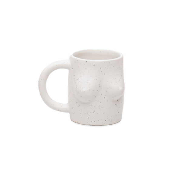Becher Tits Weiß