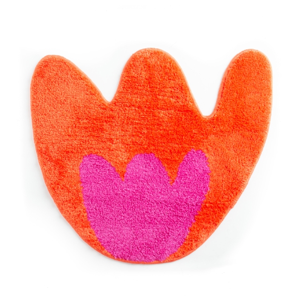 Badematte Tulpe pink