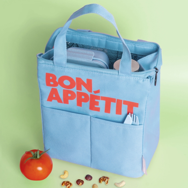 Snacktasche Bon Appétit Hellblau
