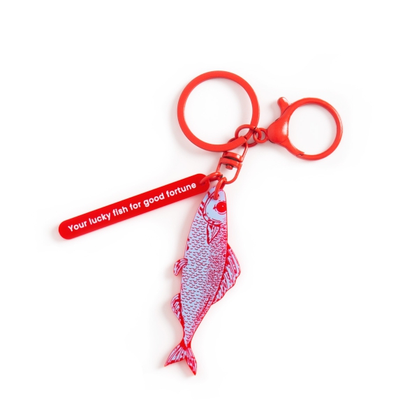 Schlüsselanhänger 'Your lucky fish'