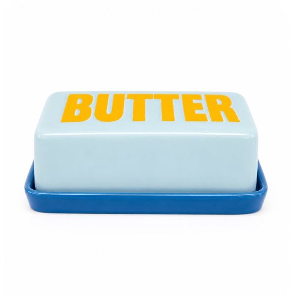 Butterdose BUTTER hellblau