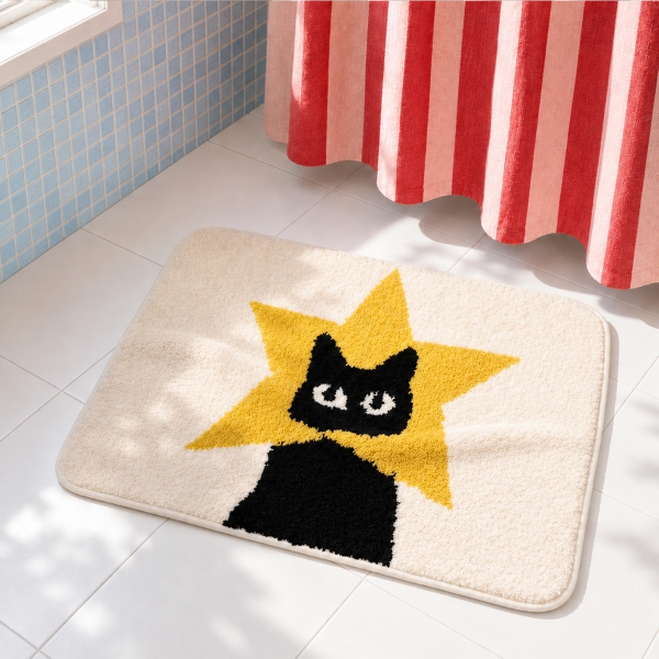 Badematte Superstar Katze