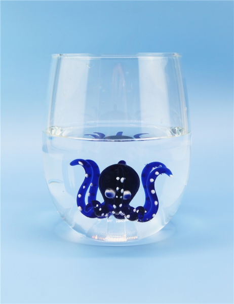 Oktopus Glas