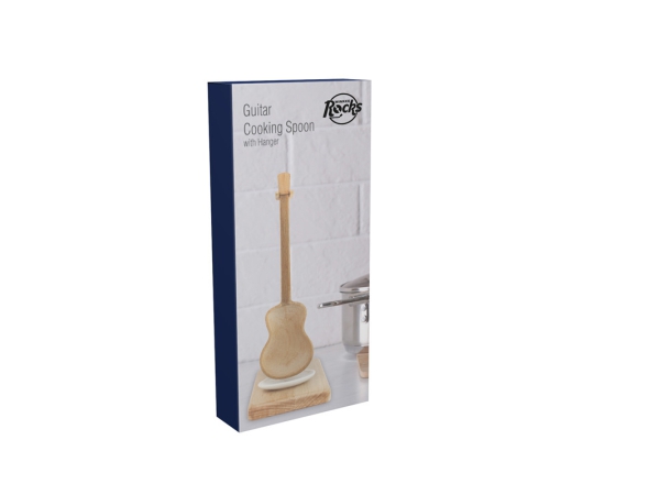 Kochlöffel Gitarre mit Ständer