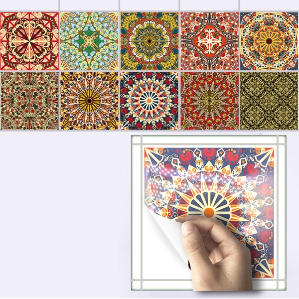 Fliesenaufkleber Oriental 20x20