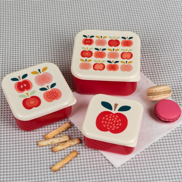 Snack Box Set Vintage Apple